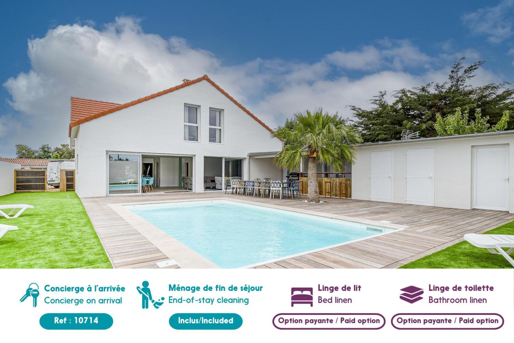 Magnifique Villa Pour Grande Famille A La Barre-De-Monts Exteriér fotografie
